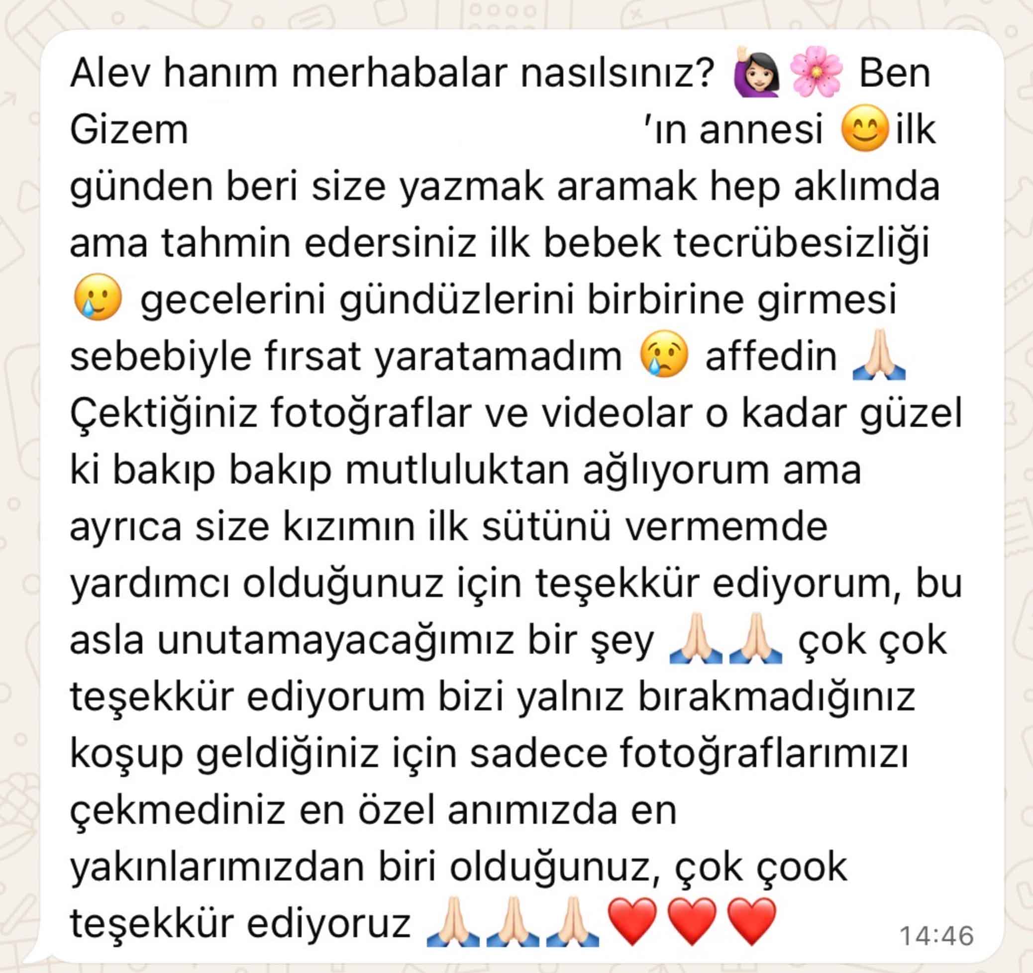 WhatsApp yorumu
