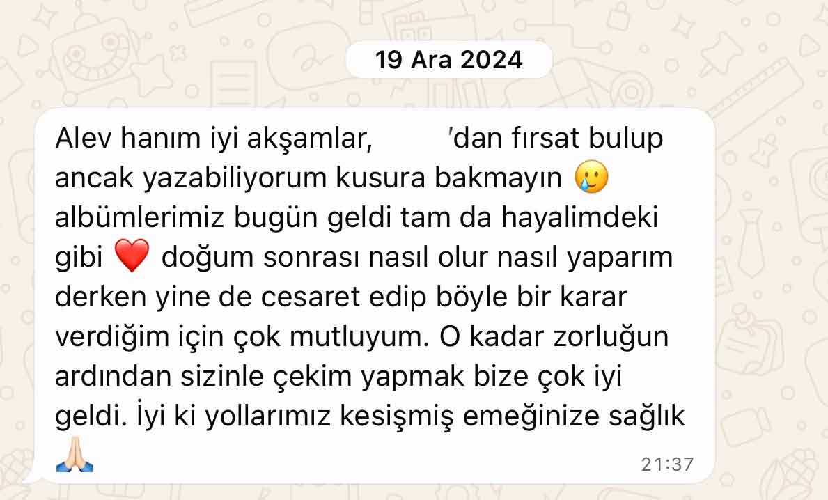 WhatsApp yorumu
