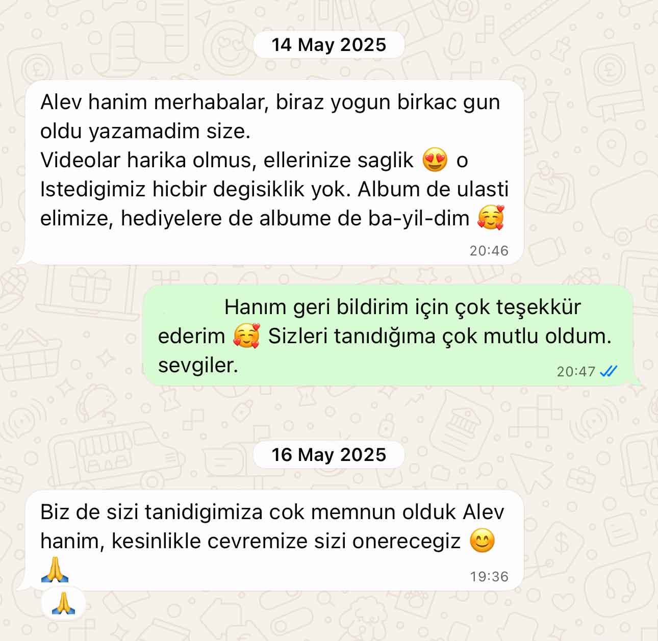 WhatsApp yorumu
