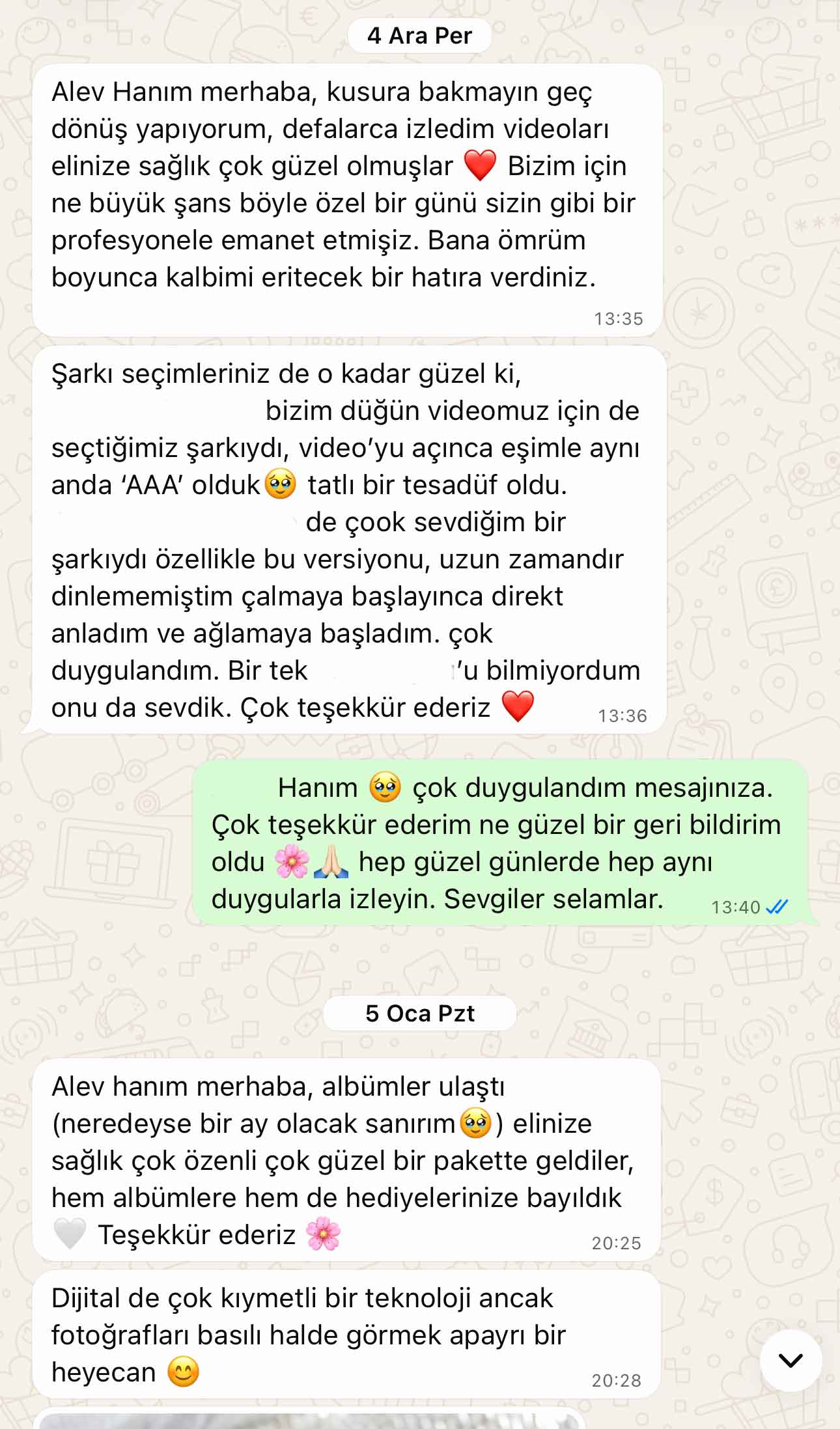 WhatsApp yorumu