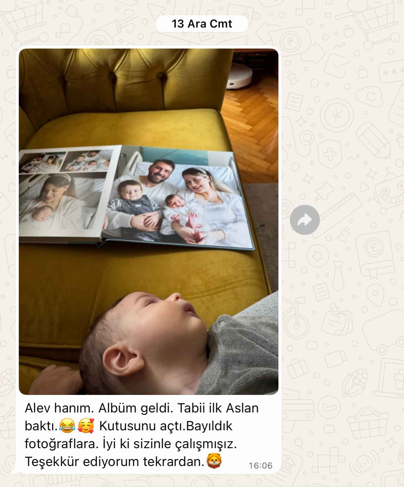 WhatsApp yorumu