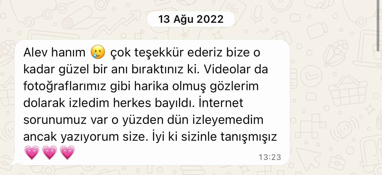 WhatsApp yorumu