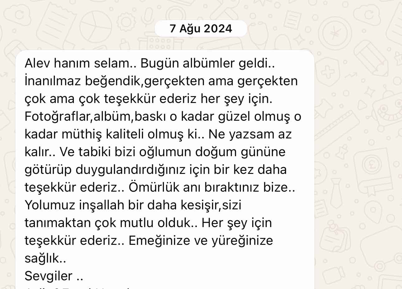 WhatsApp yorumu
