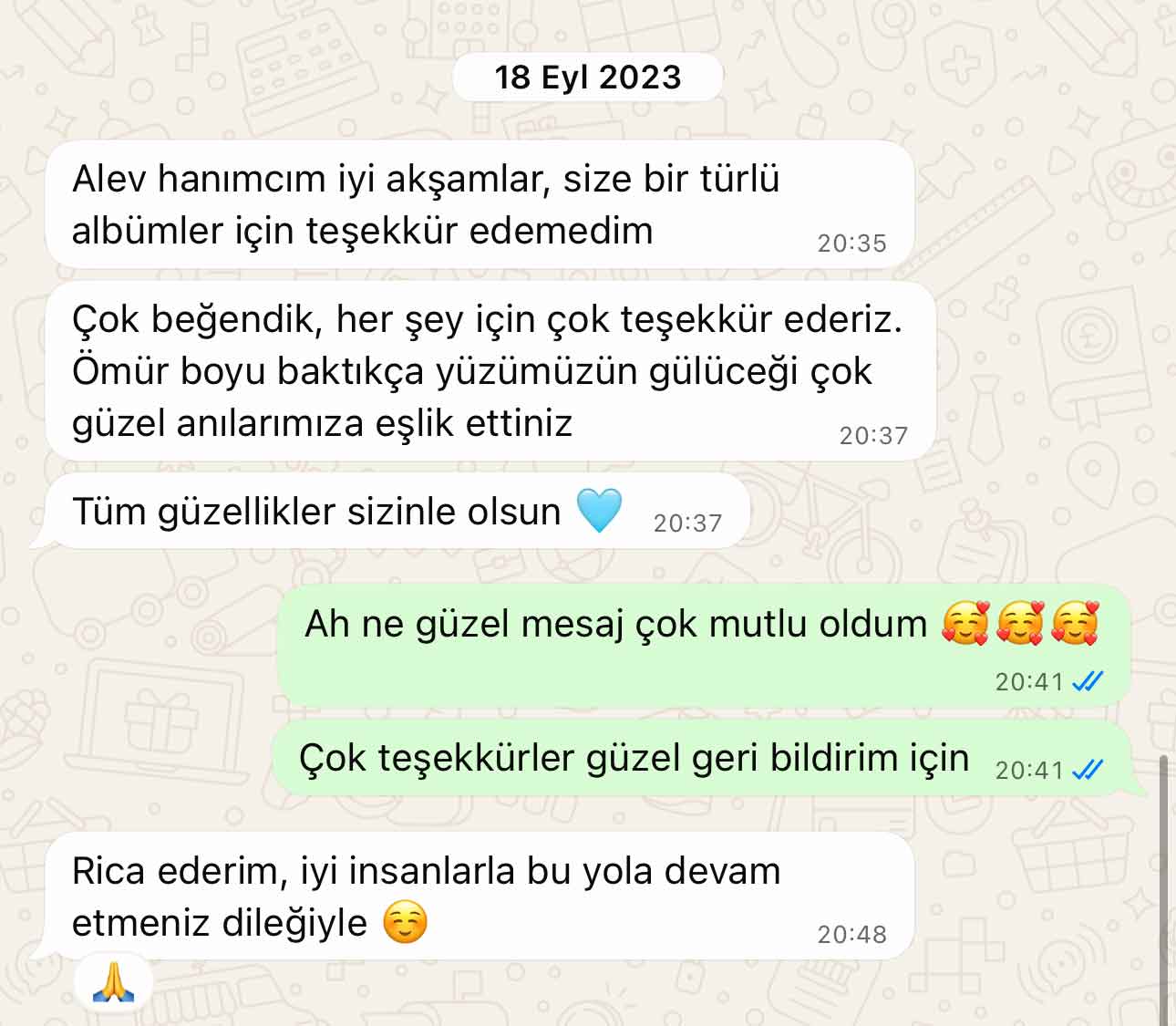 WhatsApp yorumu