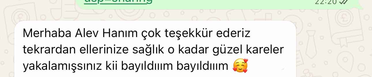 WhatsApp yorumu