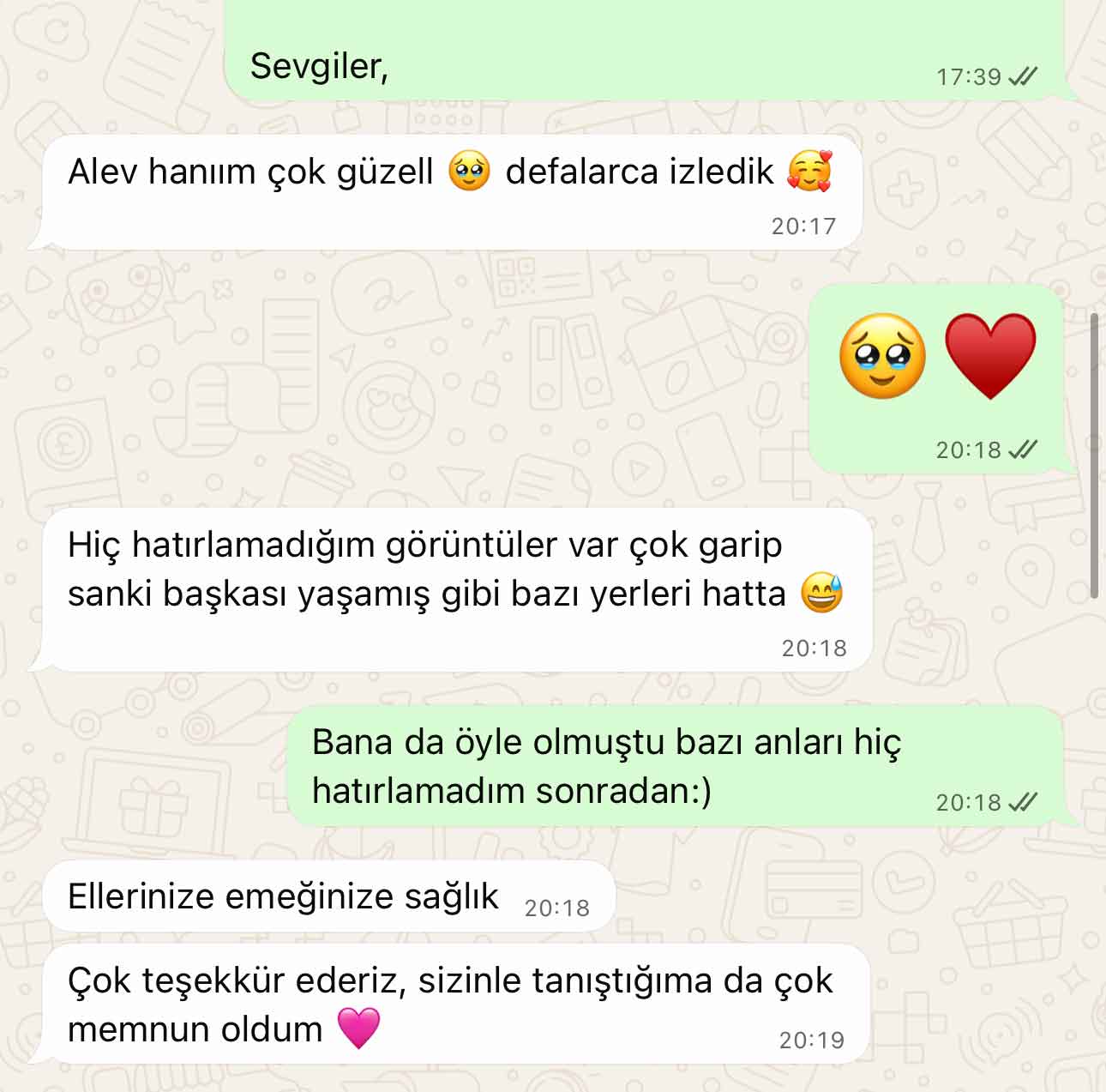 WhatsApp yorumu