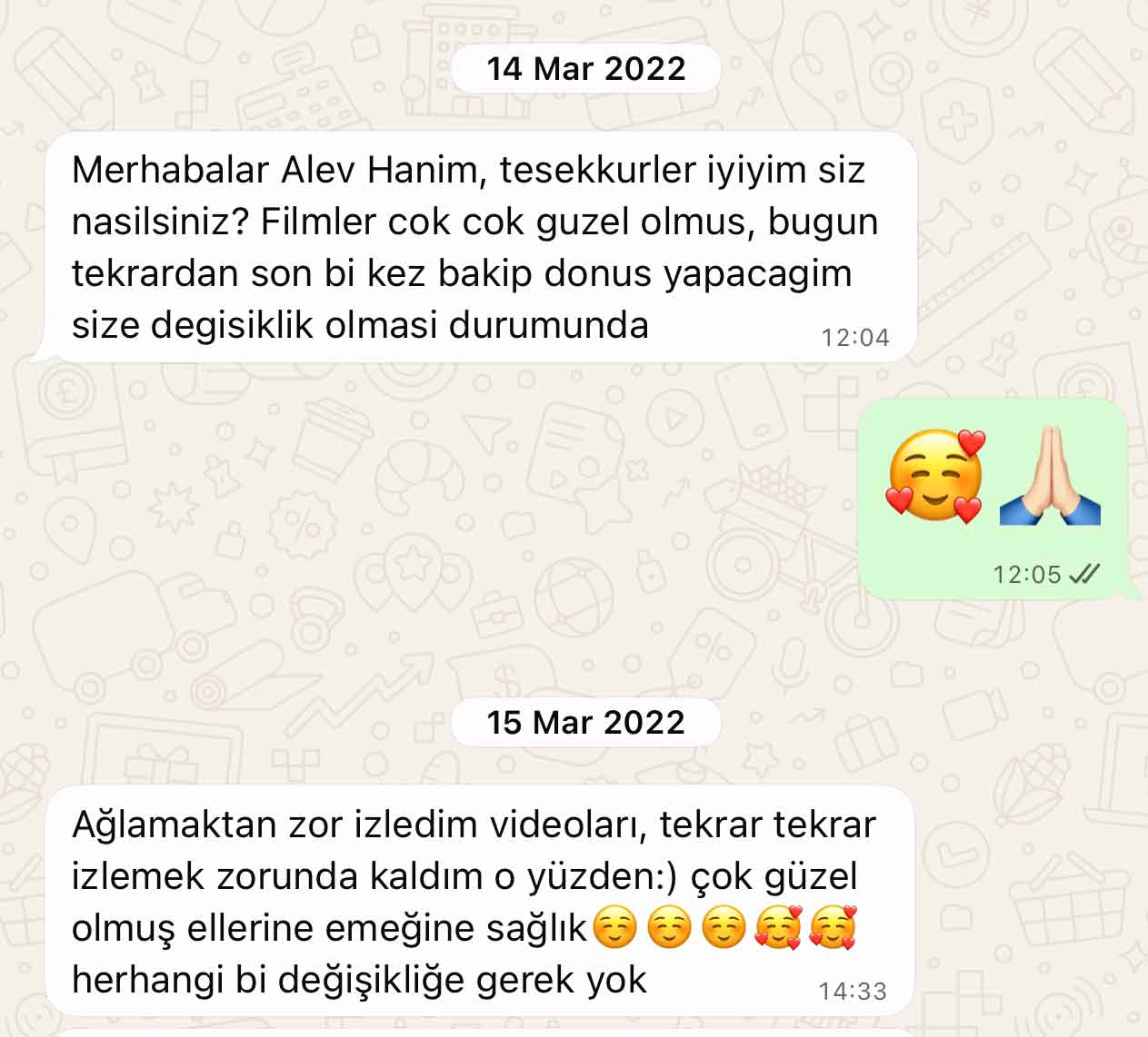 WhatsApp yorumu