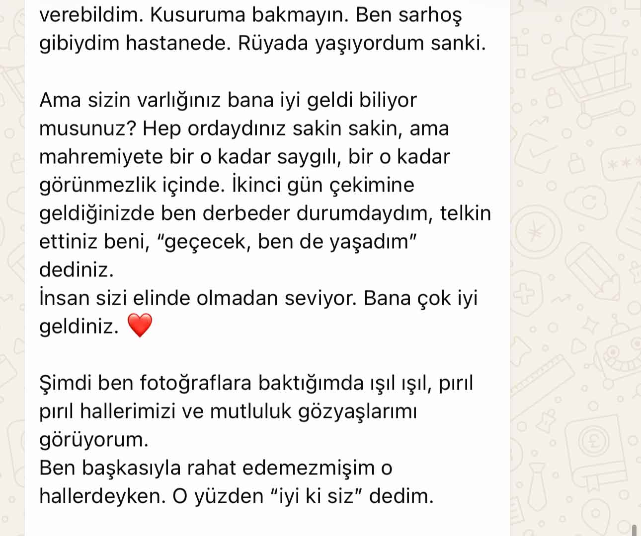 WhatsApp yorumu